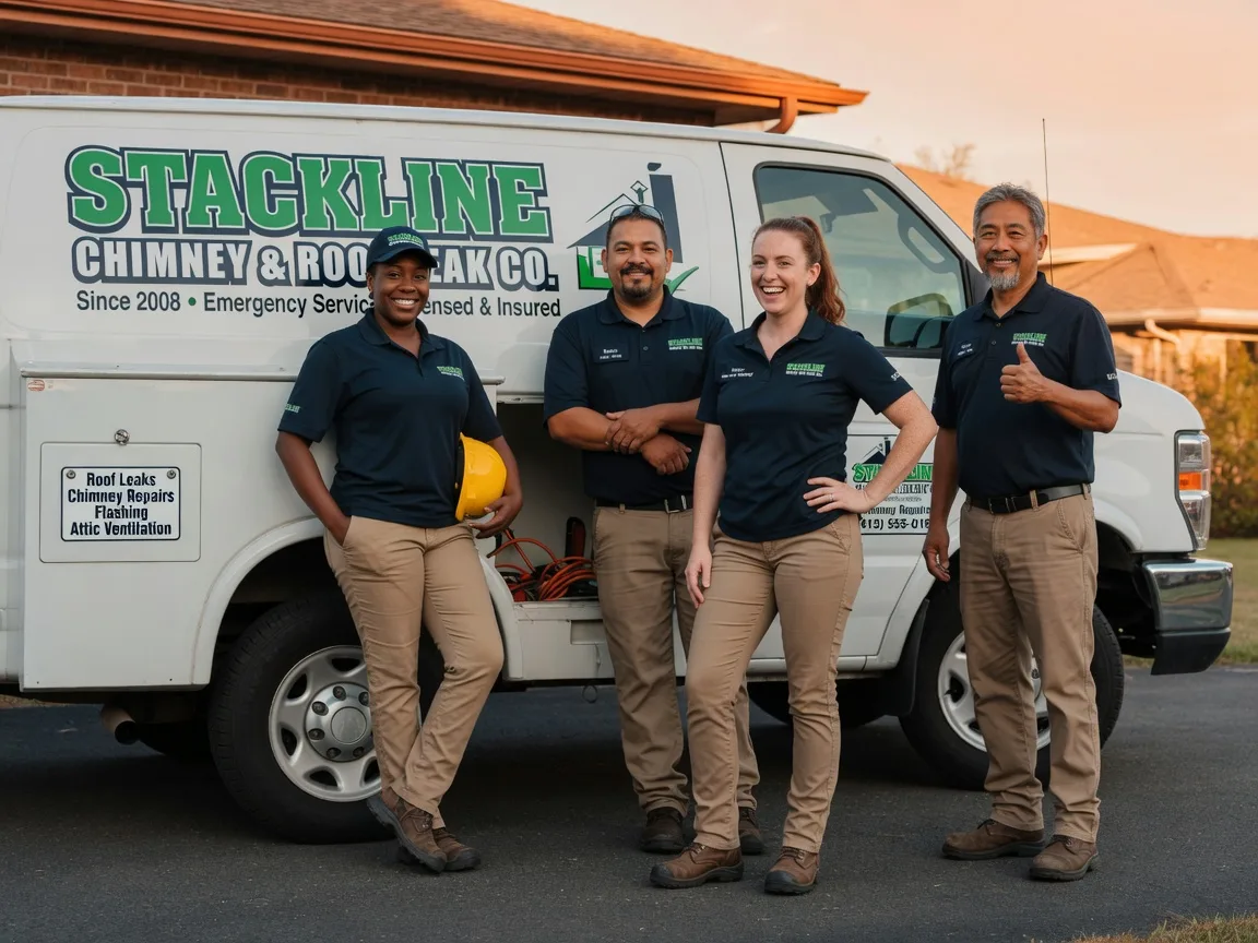 Chimney flashing repair company in Preston, MD